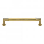 M Marcus Heritage Brass Bauhaus Round Design Cabinet Pull 203mm Centre to Centre